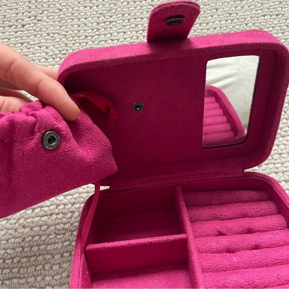 Mele & Co Hot Pink Jewelry Box - Picture 6 of 6